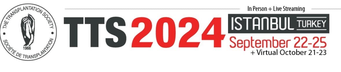 Congrès TTS (The Transplantation Society) ➤ Venez nous rencontrer du 22 au 25 septembre à Istanbul