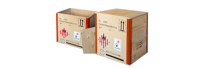 Standardisierte Faltboxen