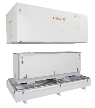 Conteneur industriel sur mesure pour prototypes de grande valeur