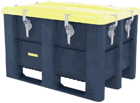 Crate for Transport and Storage of Defective Lithium Batteries - Image 1
